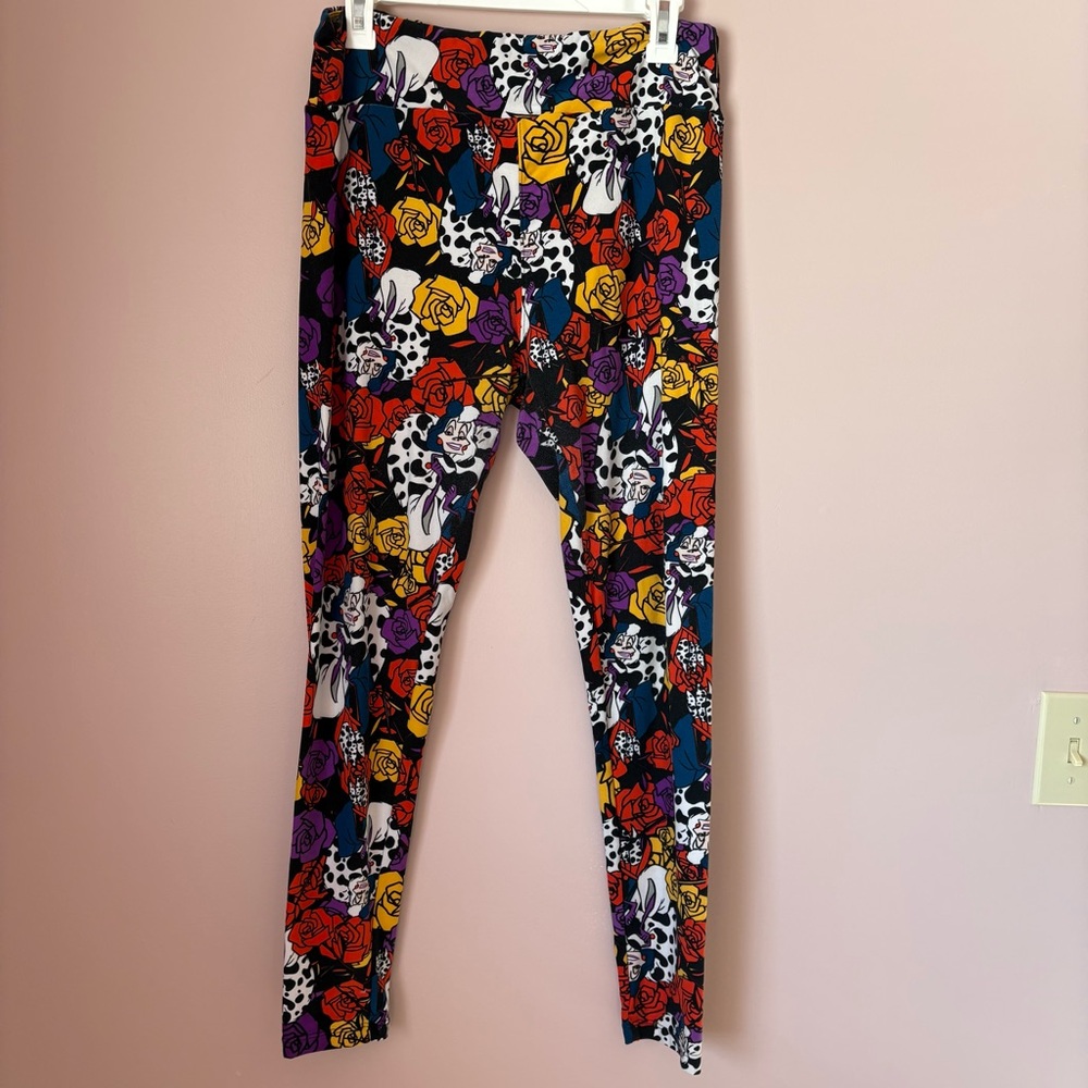 💚Lularoe T/C Cruella Deville Leggings - Picture 1 of 3